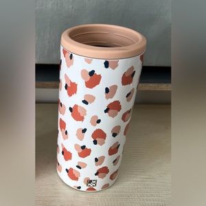 Leopard slim can cooler